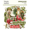 Simple Stories YULETIDE Christmas Chipboard Clusters 14 pcs #23229