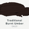 DecoArt TRADITIONAL BURNT UMBER Americana Acrylic Paint 2 oz. Bottle - #DA221