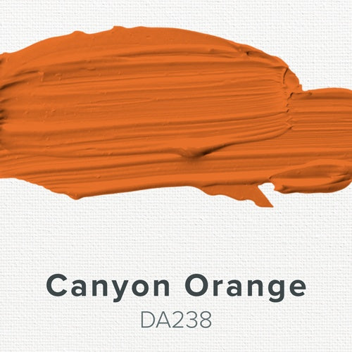DecoArt CANYON ORANGE Americana Acrylic Paint 2 oz. Bottle - #DA238