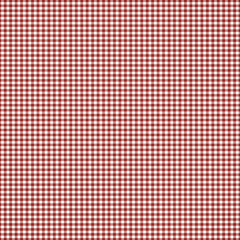 Red and white checkered pattern