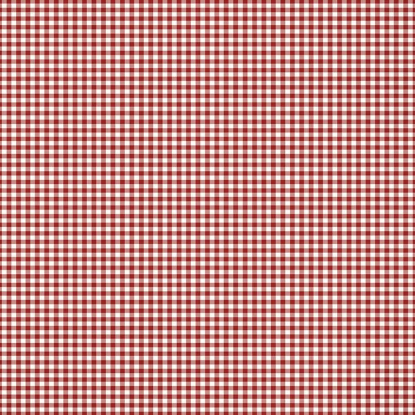 Red and white checkered pattern