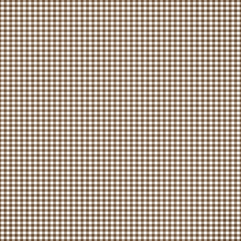 Brown and white checkered pattern
