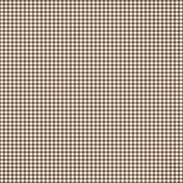 Brown and white checkered pattern