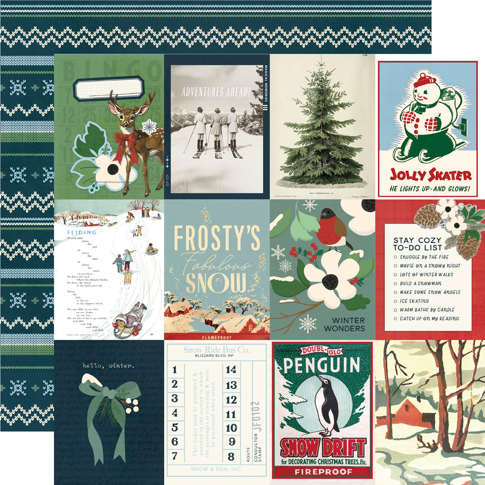 Simple Stories SIMPLE VINTAGE FLANNEL SEASON 12x12 Collection Kit  #25300