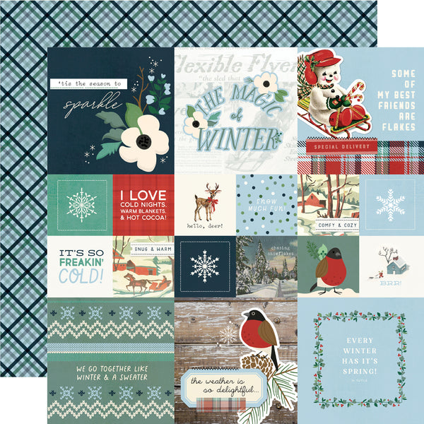 Simple Stories SIMPLE VINTAGE FLANNEL SEASON 12x12 Collection Kit  #25300