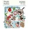 Simple Stories Vintage FLANNEL SEASON - Bits & Pieces EPHEMERA 54 pcs #25318
