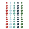 Simple Stories VINTAGE FLANNEL SEASON Glossy Enamel Dots - 60 pcs #25325