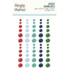 Simple Stories VINTAGE FLANNEL SEASON Glossy Enamel Dots - 60 pcs #25325