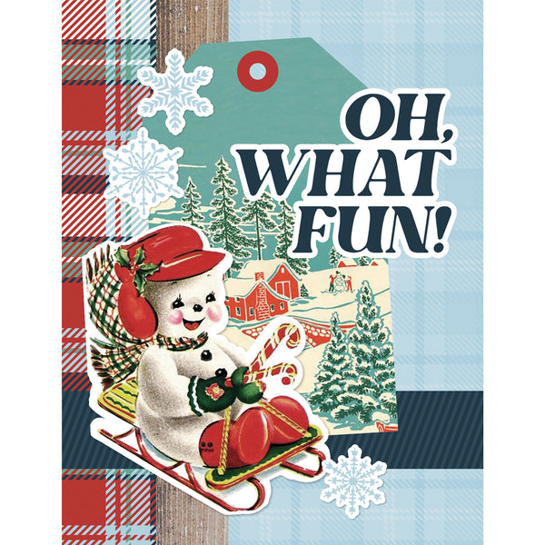 Simple Stories SIMPLE VINTAGE FLANNEL SEASON Christmas Card Kit #25327