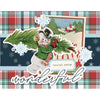 Simple Stories SIMPLE VINTAGE FLANNEL SEASON Christmas Card Kit #25327