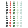 Simple Stories ALL WRAPPED UP Glitter Enamel Dots - 60 pcs #25424