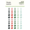 Simple Stories ALL WRAPPED UP Glitter Enamel Dots - 60 pcs #25424
