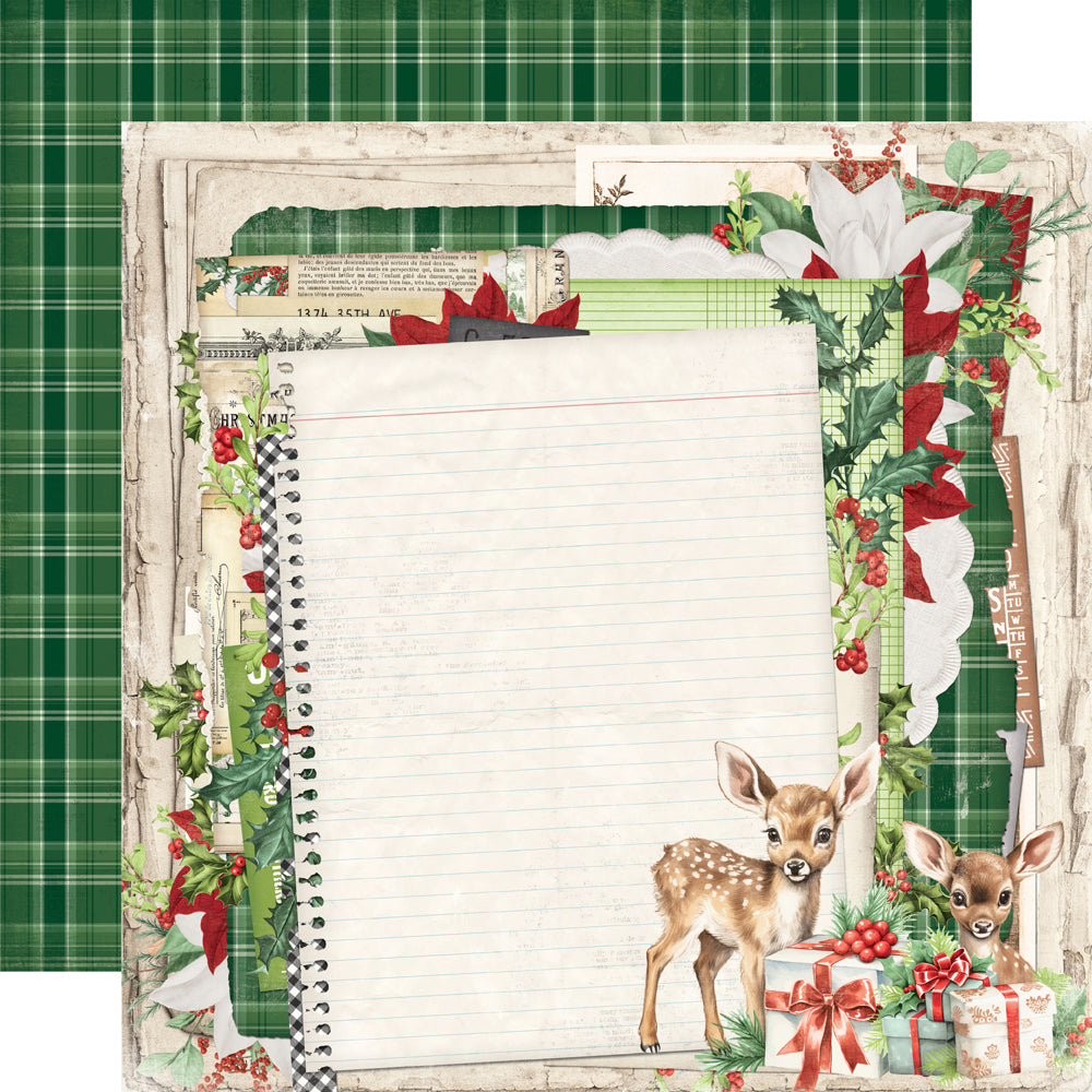Simple Stories SIMPLE VINTAGE BELIEVE Christmas 12x12 Collection Kit  #25500