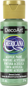 DecoArt DESERT CACTUS Americana Acrylic Paint 2 oz. Bottle - #DA331