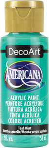 DecoArt TEAL MINT Americana Acrylic Paint 2 oz. Bottle - #DA332