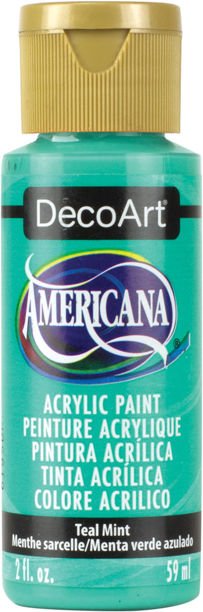 DecoArt TEAL MINT Americana Acrylic Paint 2 oz. Bottle - #DA332