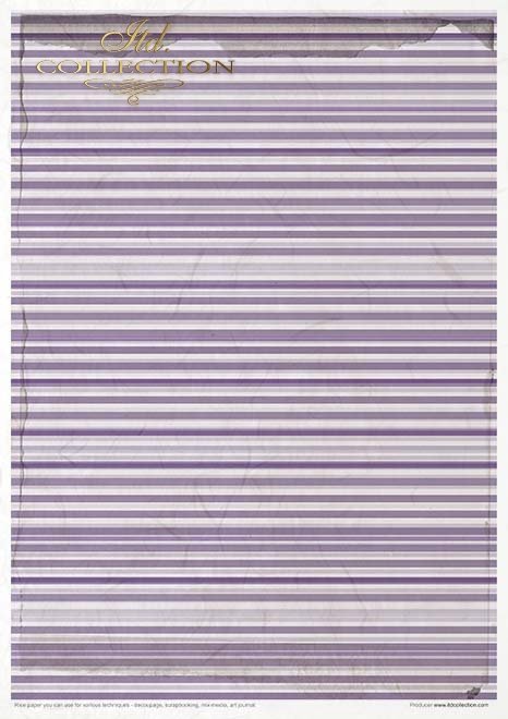 ITD Collection Provence 2 Scented with Lavender A4 Rice Paper Set 11 Sheets #RP059