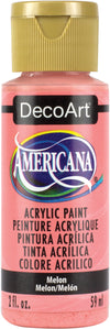 DecoArt MELON Americana Acrylic Paint 2 oz. Bottle - #DA251