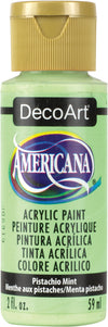 DecoArt PISTACHIO MINT Americana Acrylic Paint 2 oz. Bottle - #DA253