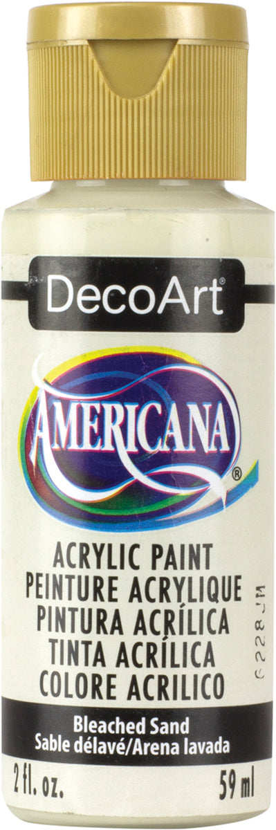 DecoArt BLEACHED SAND Americana Acrylic Paint 2 oz. Bottle - #DA257