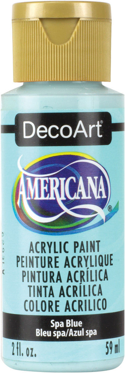 DecoArt SPA BLUE Americana Acrylic Paint 2 oz. Bottle - #DA277