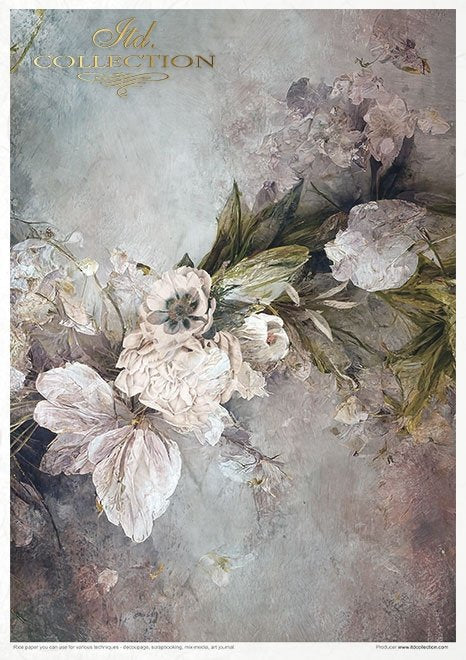 ITD Collection WINTER LOVE STORY A4 Rice Paper Set 11 Sheets #RP049