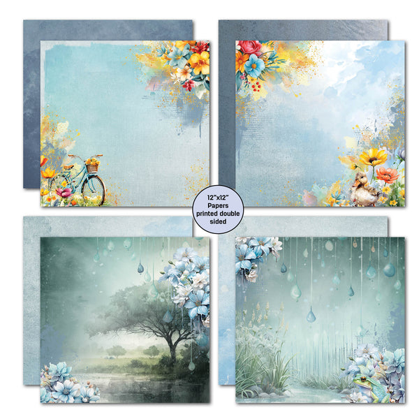 3Quarter Designs TOMORROW'S RAINBOW 12x12 Collection Pack