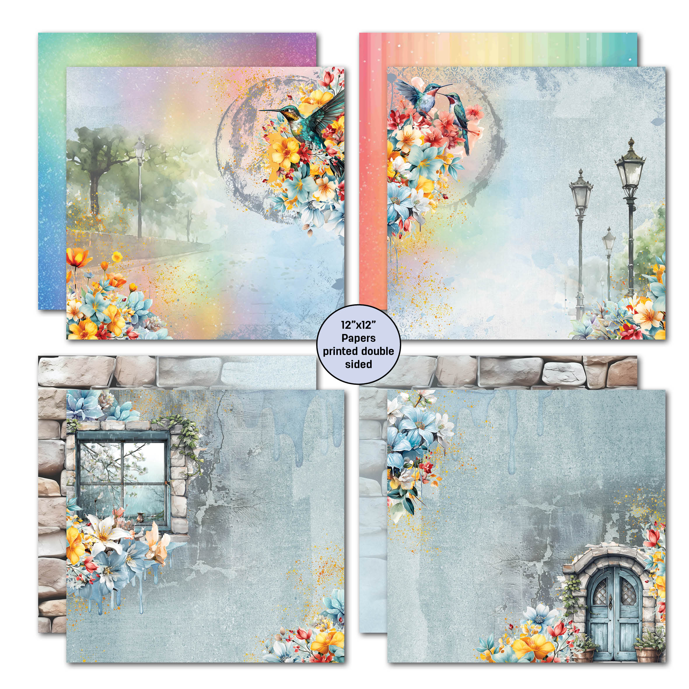 3Quarter Designs TOMORROW'S RAINBOW 12x12 Collection Pack