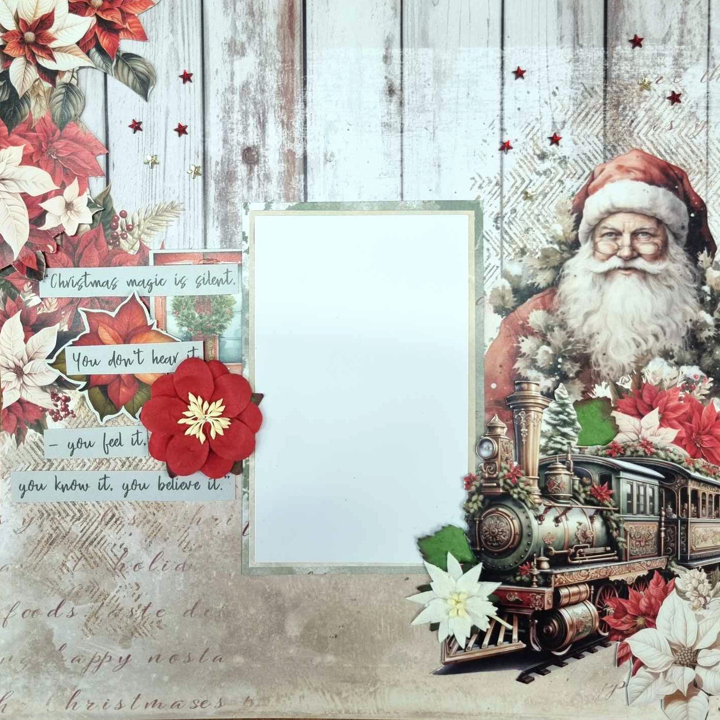 3Quarter Designs XMAS MAGIC 12x12 Collection Pack & Diecuts Set