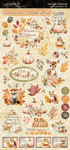 G45 Graphic 45 AUTUMN GREETINGS Sticker Set, 2 pcs #4502901