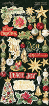 G45 Graphic 45 MERRY & BRIGHT Sticker Set #4502916