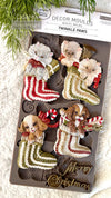 Re-Design with Prima TWINKLE PAWS Christmas Decor Moulds 5X10 Food Resin #672430