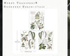 re-design with Prima GREENERY GRACE 8.5 x 11 Middy Transfers 3 sheets #676636 Limited Edition