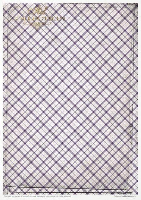 ITD Collection Provence 2 Scented with Lavender A4 Rice Paper Set 11 Sheets #RP059