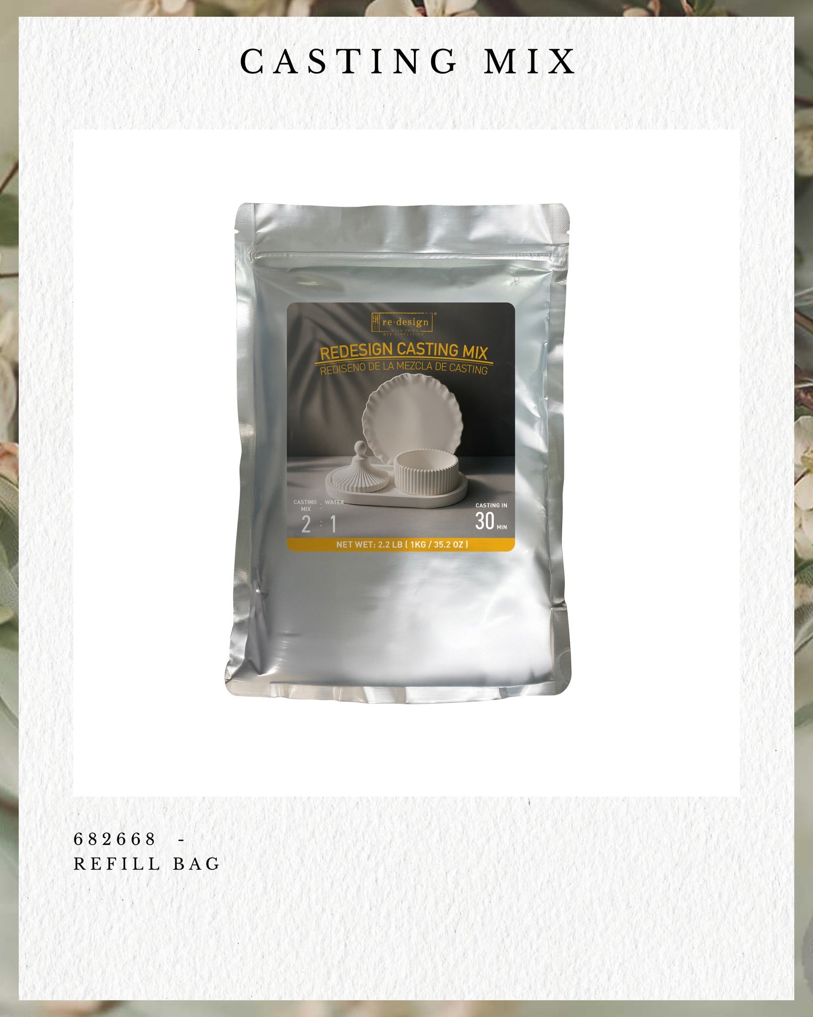 ReDesign with Prima CASTING MIX REFILL - Water Based - Eco Friendly #682668