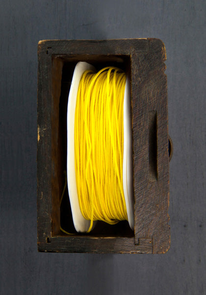 Prima Wire Thread SUNSHINE YELLOW Crafts Presents Decor 25 yards #572082