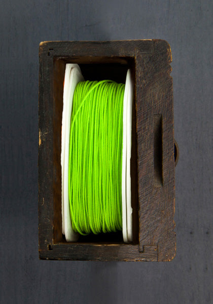 Prima Wire Thread LIME GREEN Crafts Presents Decor 25 yards #572112