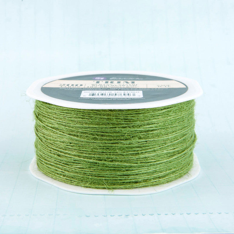 Prima SAGE JUTE Trim Embellishment 200 yards  #576943