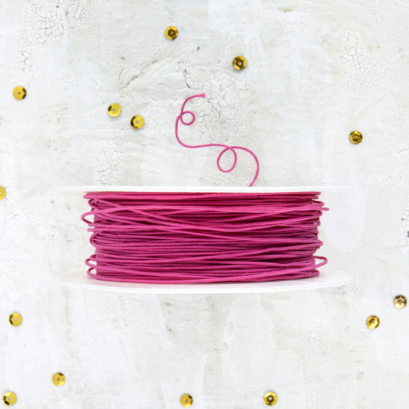 Prima Wire Thread FUCHSIA Pink Crafts Presents Decor 25 yards #576967