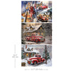 Re-Design with Prima CHRISTMAS CARGO A3 Decoupage FIBER 11.7" x 16.5" 3 Sheets #671525