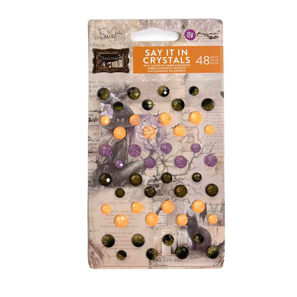 Prima BEWITCHED HALLOWEEN SIIC Say it in Crystals 48 pcs #677848