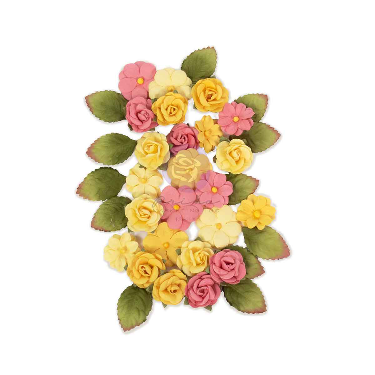 Prima Among the Wildflowers Collection GARDEN NOTES Flowers 36 pcs #682392