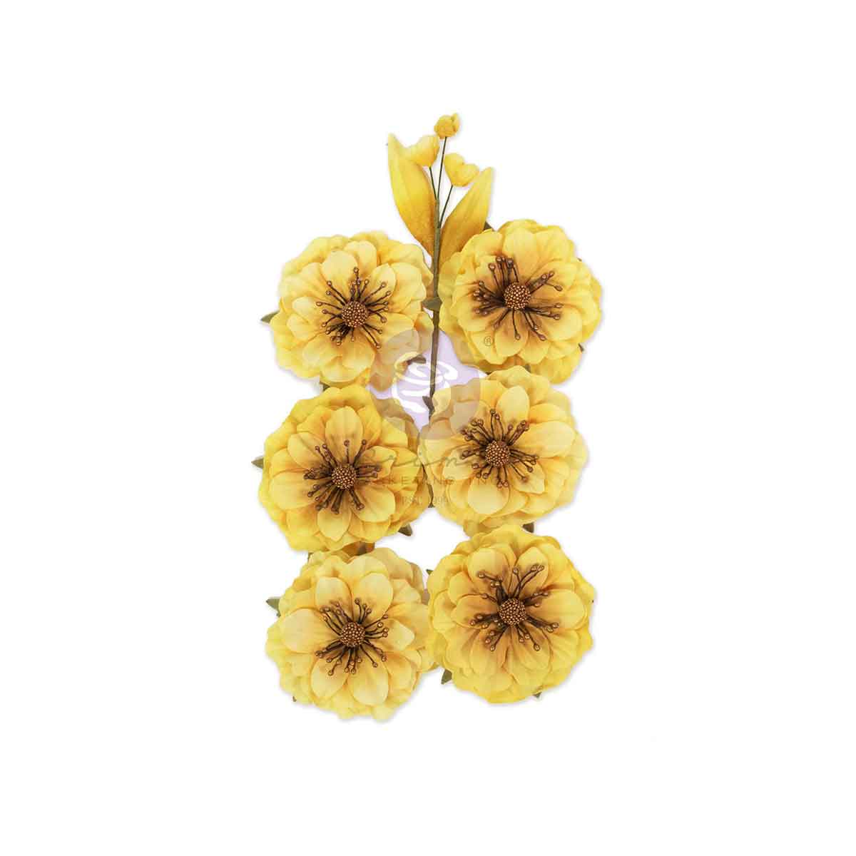 Prima Among the Wildflowers Collection HONEY BLOOM Flowers 7 pcs #682415