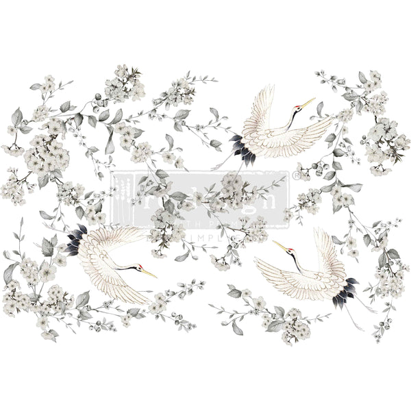 ReDesign with Prima Decor Transfer SILVER WINGS 24"x35" #682927
