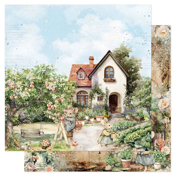 Prima HOMEGROWN Collection 12x12 Paper Pad 14 Sheets #683382