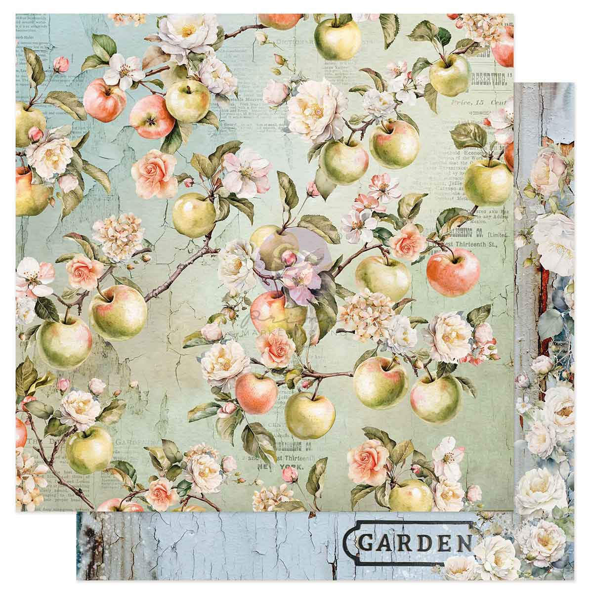 Prima HOMEGROWN Collection 12x12 Paper Pad 14 Sheets #683382