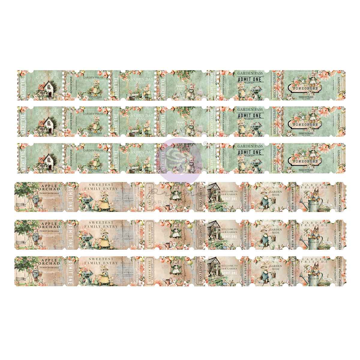 Prima HOMEGROWN Collection TICKETS 36 pcs #683504