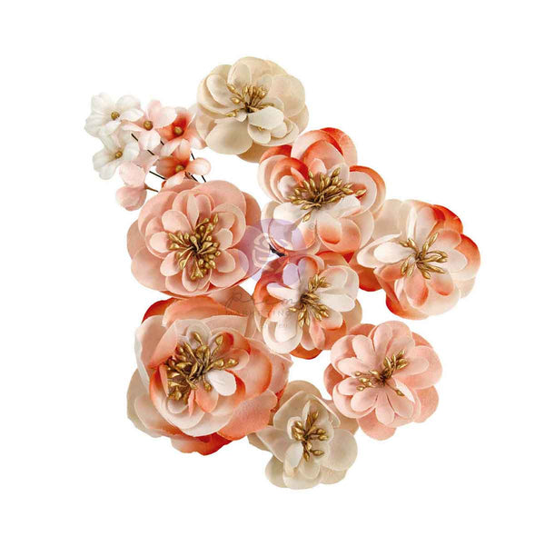 Prima HOMEGROWN Collection APPLE BLOSSOM GARDEN Flowers 9 pcs #683627