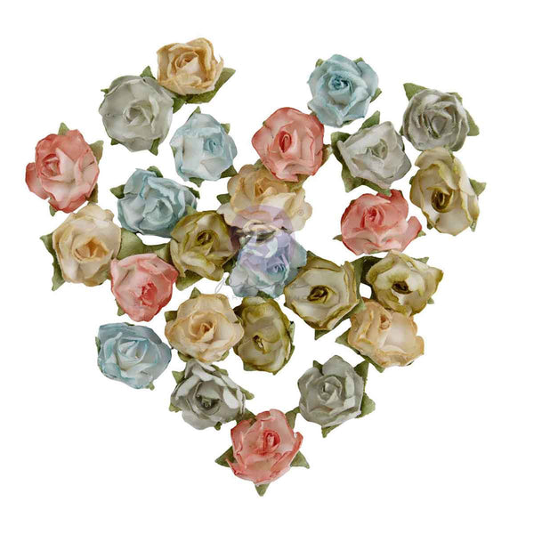 Prima HOMEGROWN Collection PALETTE BLOOMS Flowers 25 pcs #683634