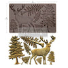 ReDesign with Prima STAG of the HIGHLANDS Christmas Moulds Food Safe Heat Resistant Resin 5X8" #684778